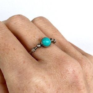 Sterling Silver Turquoise Ring